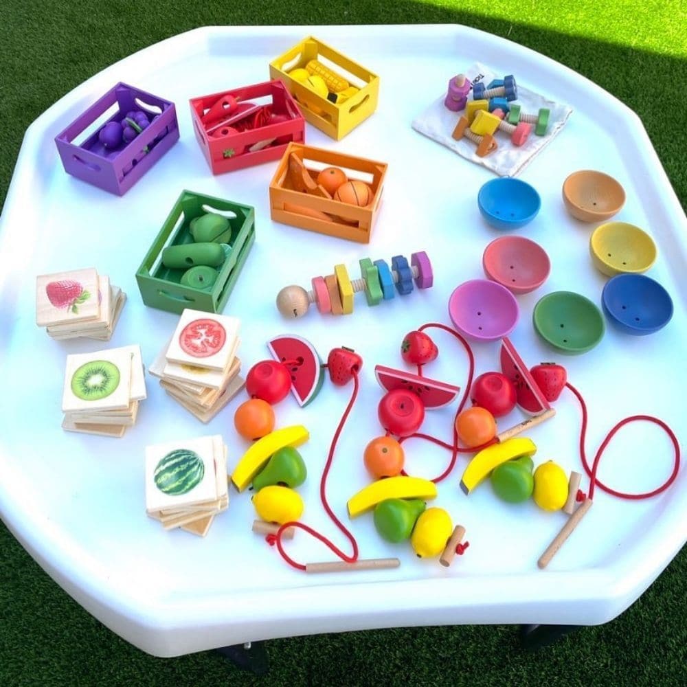 Tuff Tray Activities Set- Rainbow Colour Play,Tuff Tray Activities ,Tuff  Tray Activiity,Tuff Tray Activities ,tuff tray ideas - Big Deal Toys